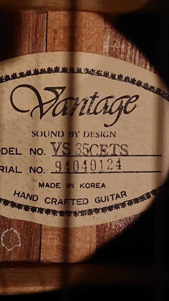 【アコースティック ギター】レアなアコギを入手し弾いてみた！Vantageはイギリス製なのか？